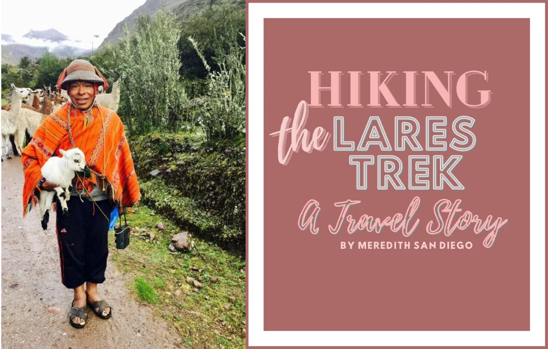 the Lares Trek cover image designed by Meredith San Diego