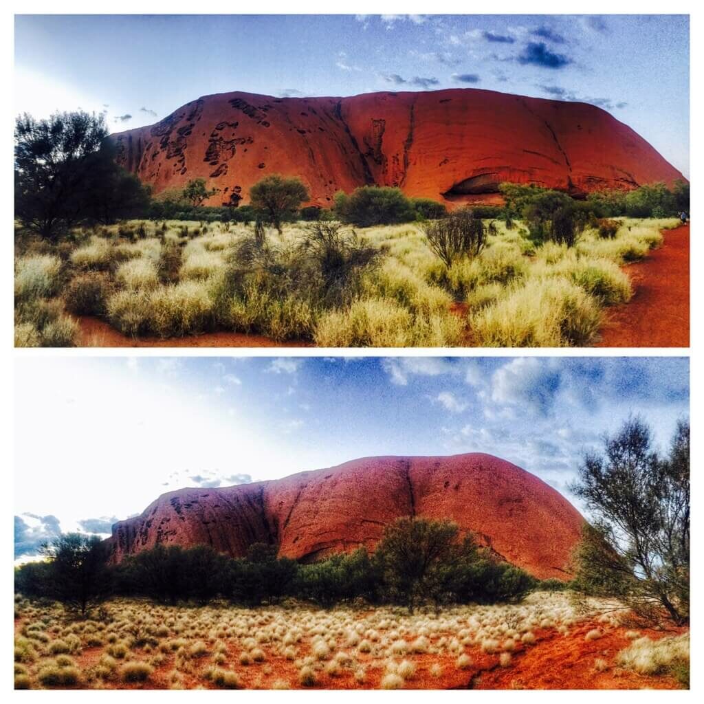 Uluru at sunrise, took my breath away