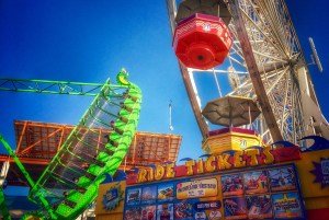 Ferris wheel at a fair