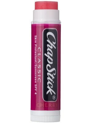 Chapstick is a perfect backpackers beauty hack for moisturizing eyes as well as lips.