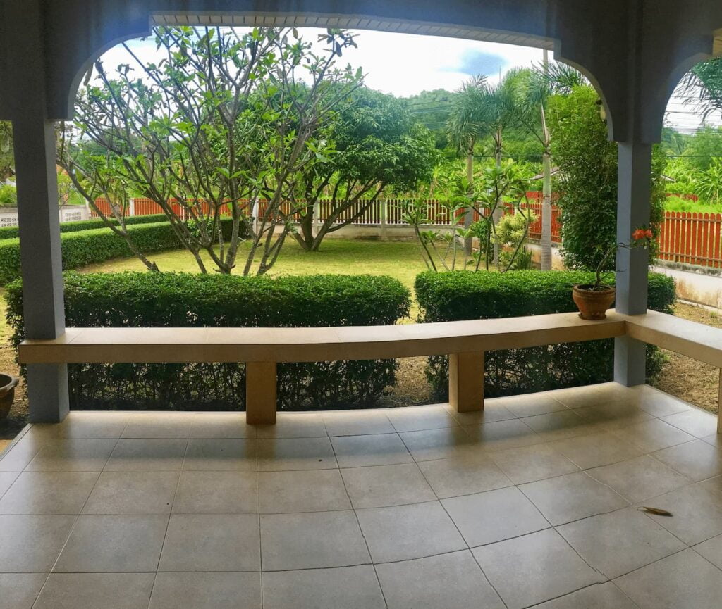 Adventures with Mimi always began with morning yoga on the porch of my rented home in Hua Hin.