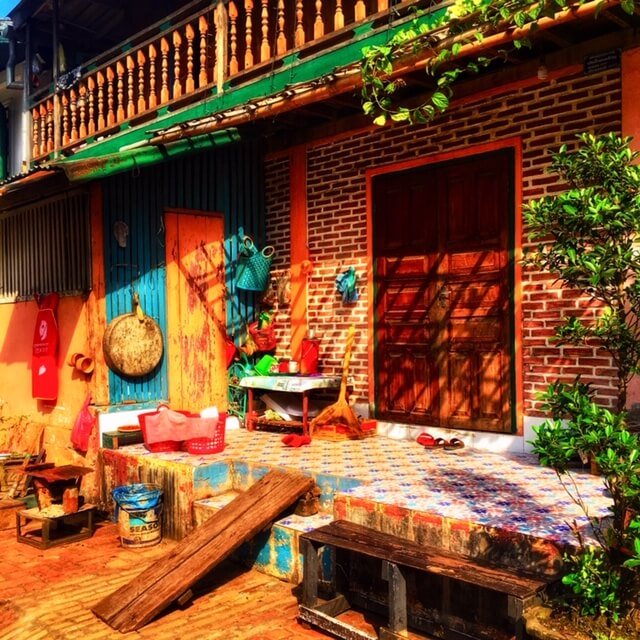 The colors of Luang Probang left their mark on me as an eclectic city around the globe. 