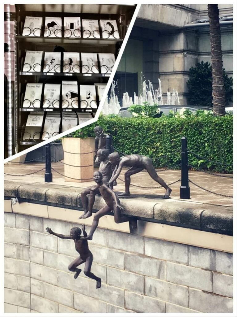 Interesting sights to be had throughout the city center of Singapore.