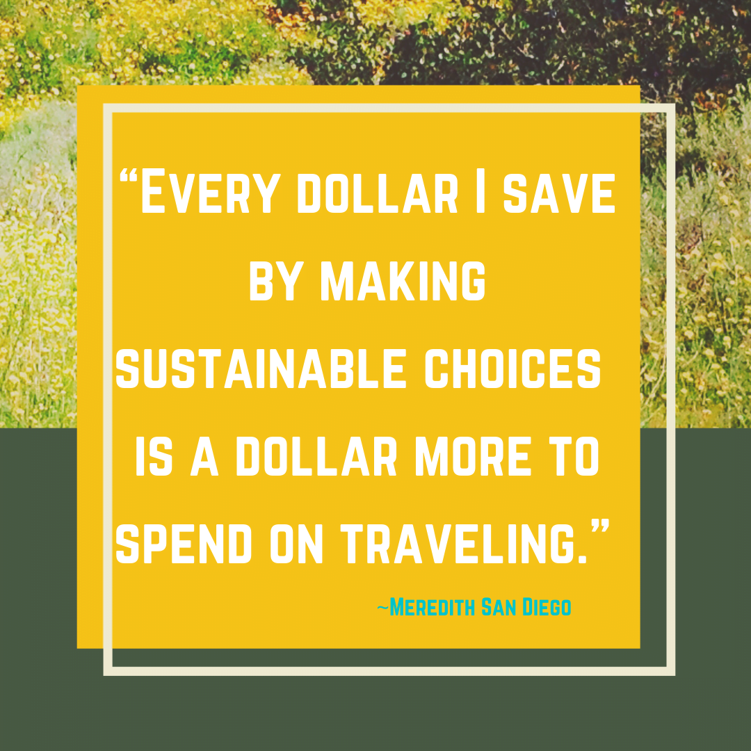 meredith sandiego sustainable solo travel quote