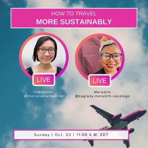 travel sustainably ig liv