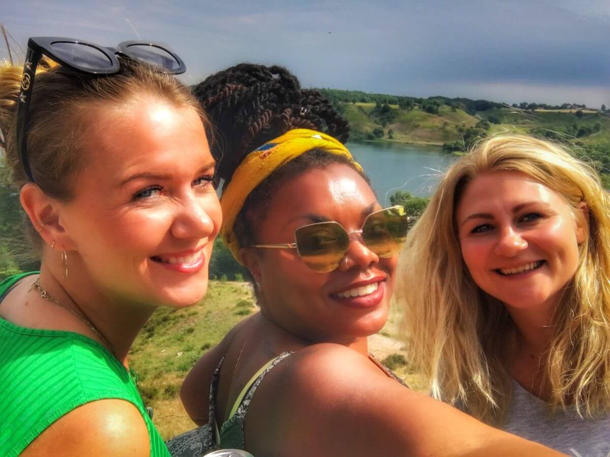 Not=so=solo traveling in Denmark with friends made on small group tours in New Zealand.