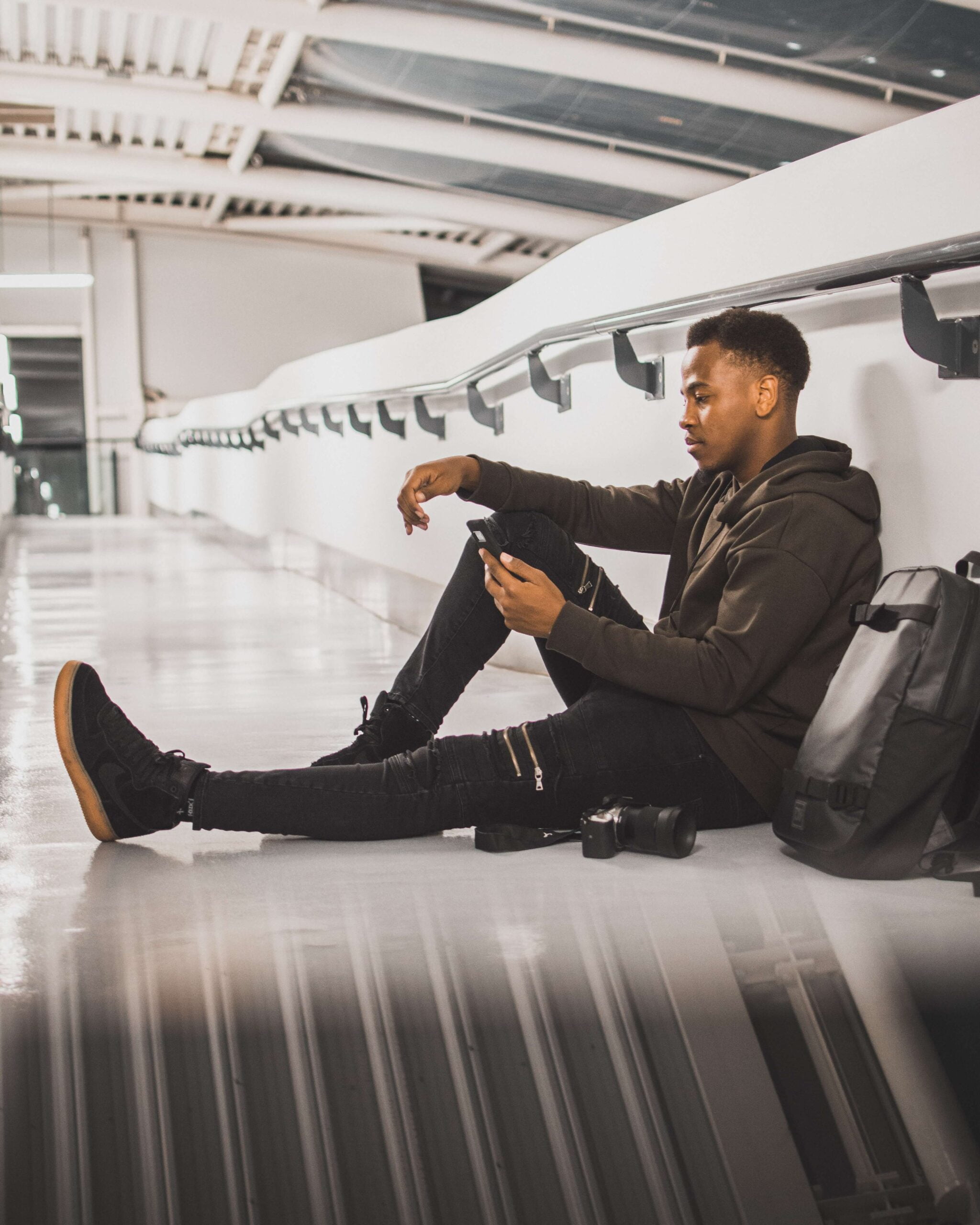 Staying Connected While Traveling as captured by Collins Lesulie: via Unsplash